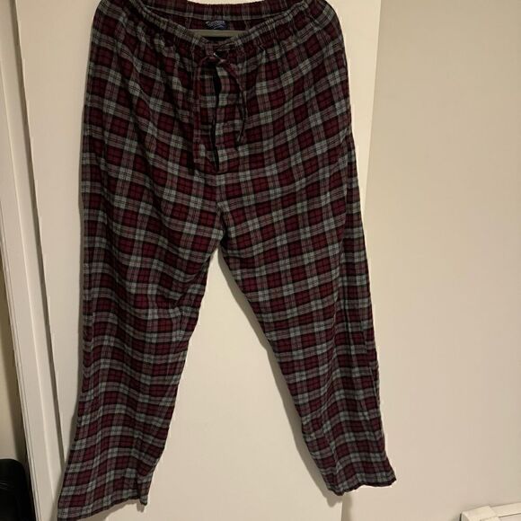 Bonsoir Pajama Pants Plaid Size Large - Picture 1 of 7